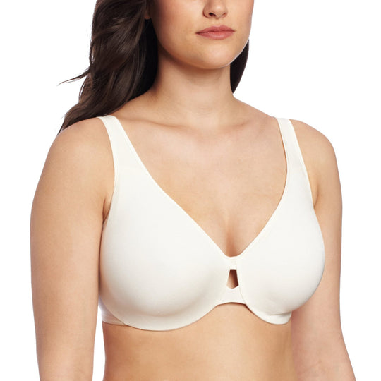 Lilyette Women`s Plunge Into Comfort Keyhole Minimizer Bra