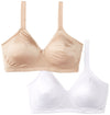 Curvation Women`s 2-Pack Side Shaper Wirefree Bra