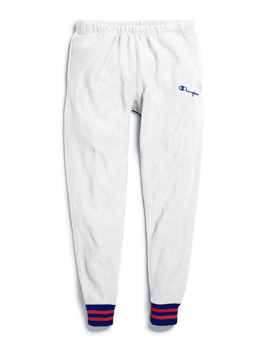 Champion Life Mens Reverse Weave Yarn Dye Rib Trim Joggers