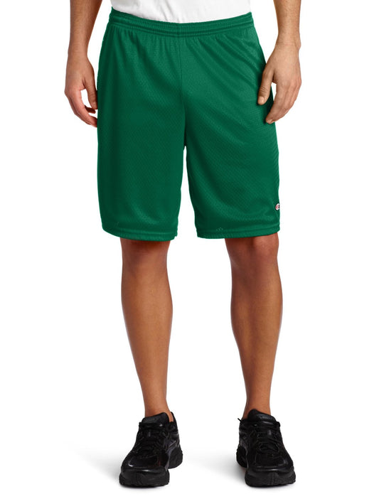 Champion Men's Long Mesh Shorts with Pockets