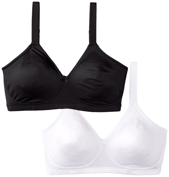 Curvation Women`s 2-Pack Side Shaper Wirefree Bra