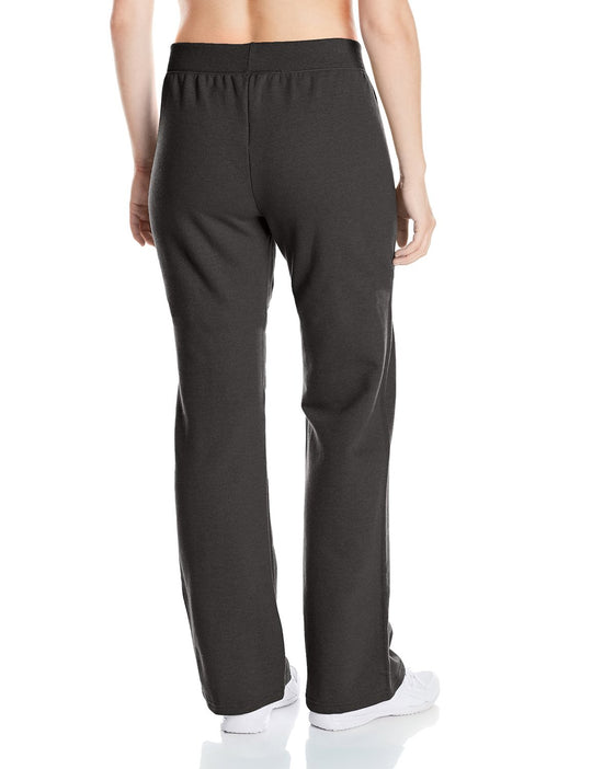 Hanes Women`s ComfortSoft EcoSmart Open Leg Fleece Sweatpants