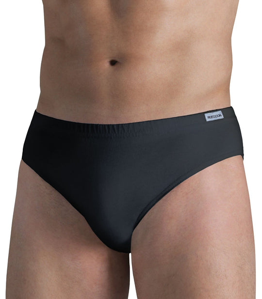 Fruit of the Loom Men`s 5PK Black/Grey Bikini