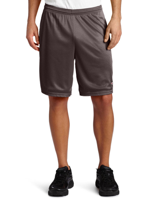 Champion Men's Long Mesh Shorts with Pockets