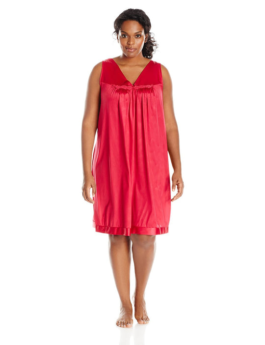 Vanity Fair Coloratura Women`s Short Nightgown