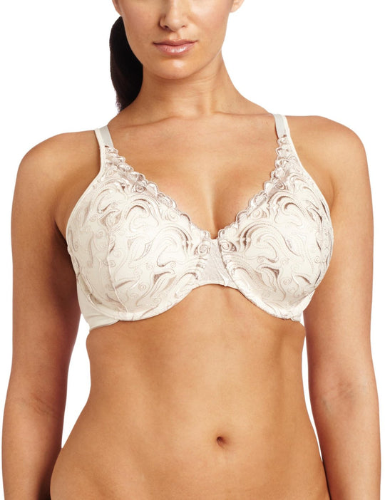 Playtex Secrets Side Smoothing Embroidered Undewire Bra