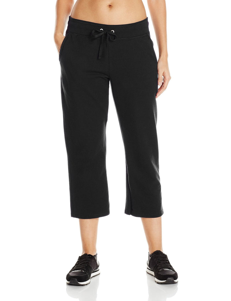 Hanes Women`s French Terry Pocket Capri