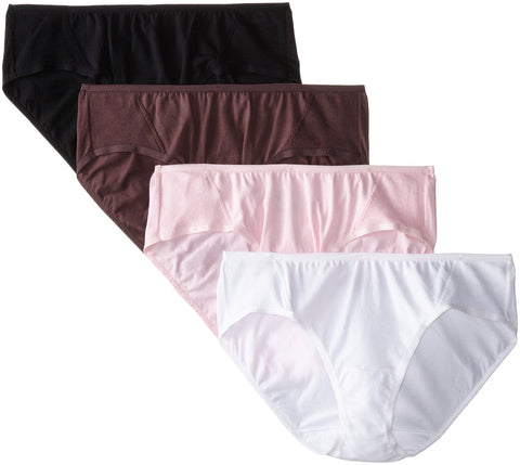 Fruit of the Loom Flexible Fit Women`s 4 Pack Hipster Panties