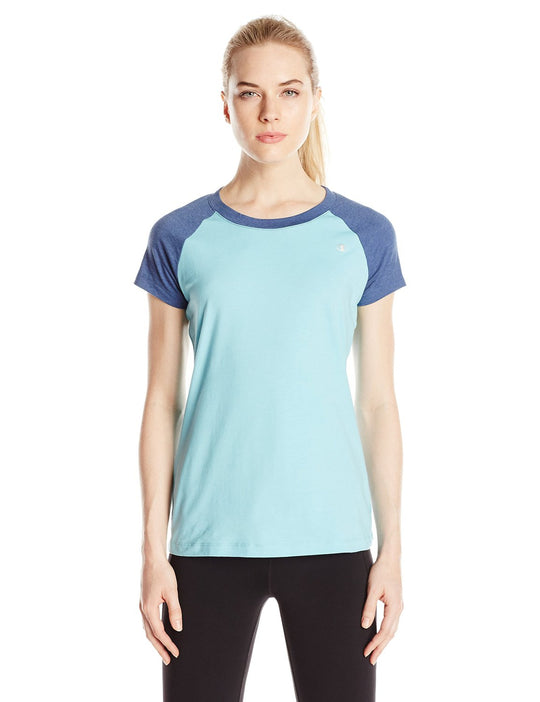 Champion Power Cotton® Women`s Raglan Tee