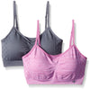 Lily of France Dynamic Duo Women`s 2-Pack Seamless Bralette