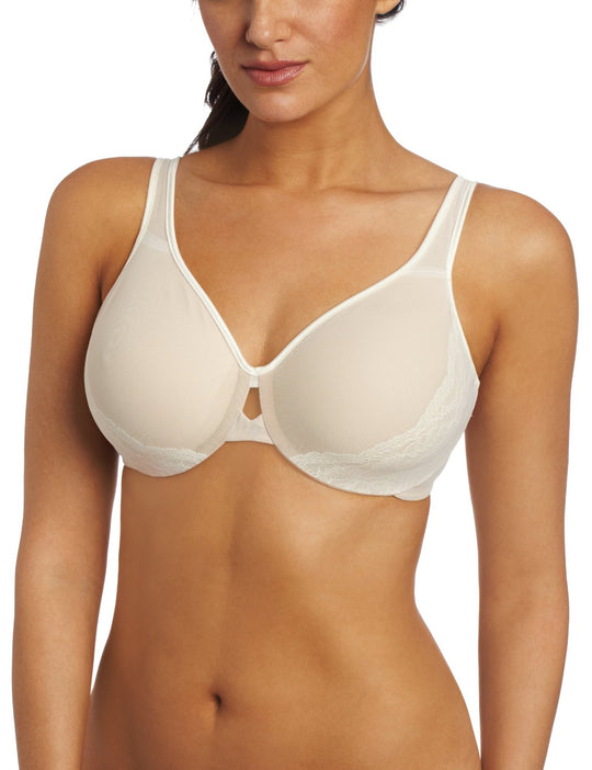 Lilyette Women`s Embellished Keyhole Minimizer Underwire Bra