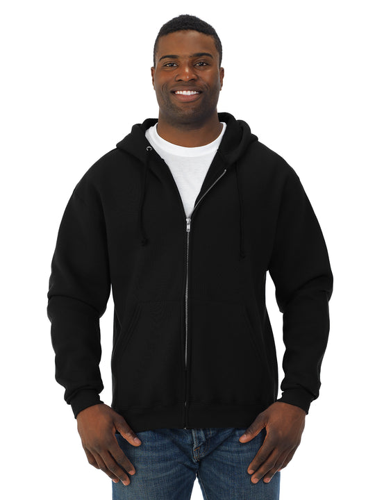 Fruit Of The Loom Adult Super Cotton Hooded Full Zip Sweatshirt