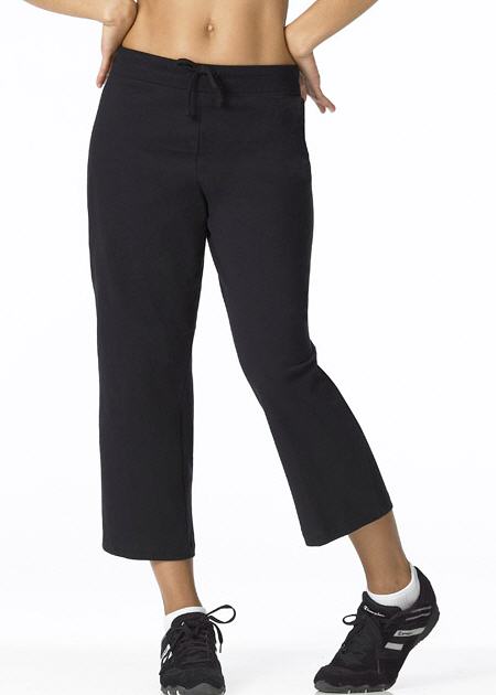 Champion 100% Cotton Jersey Women's Capris