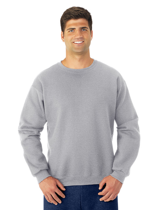 Fruit Of The Loom Adult Super Cotton Pullover Crew Sweatshirt