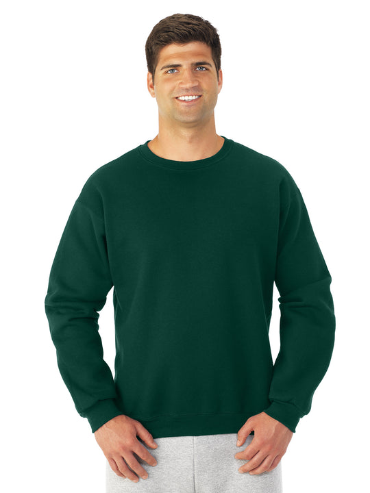 Fruit Of The Loom Adult Super Cotton Pullover Crew Sweatshirt