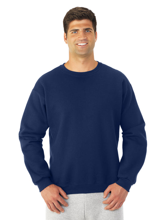 Fruit Of The Loom Adult Super Cotton Pullover Crew Sweatshirt