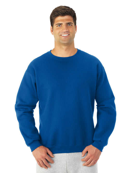 Fruit Of The Loom Adult Super Cotton Pullover Crew Sweatshirt