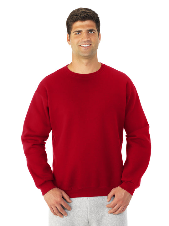 Fruit Of The Loom Adult Super Cotton Pullover Crew Sweatshirt
