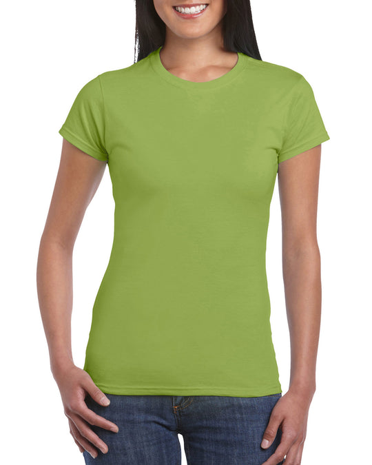 Gildan Ladies Softstyle  T-Shirt, XL, White