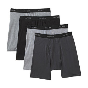 Hanes Men's Boxer Briefs with Comfort Flex® Waistband 4-Pack