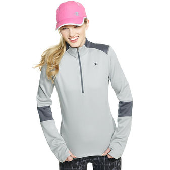 Champion Women`s PowerTrain Tech Fleece 1/4 Zip Pullover
