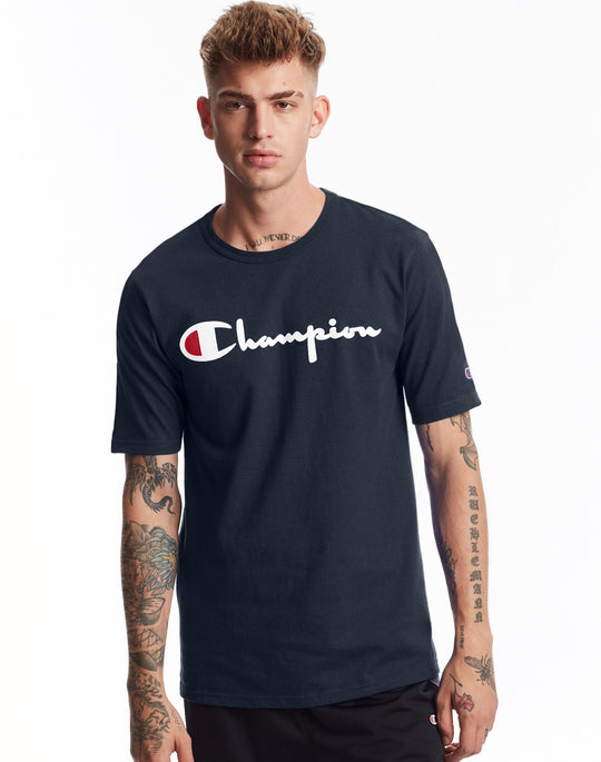 Champion Life Mens Short-Sleeve Tee, 2XL, White