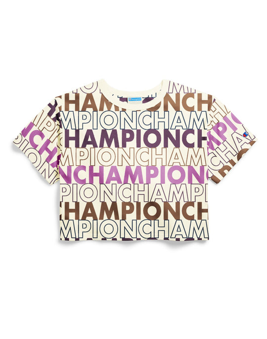 Champion Life Womens Heritage Crop Tee