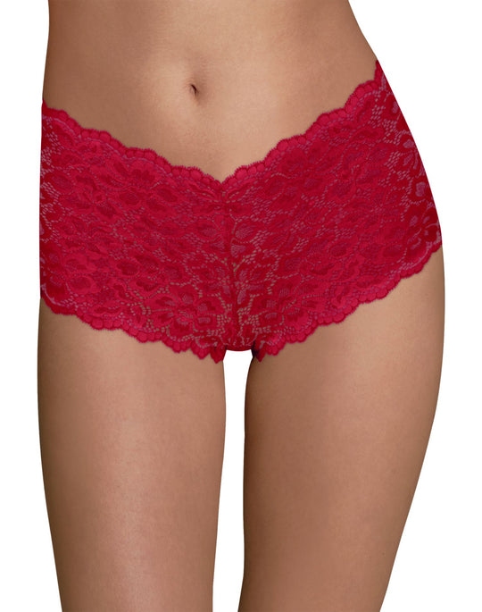 Maidenform Womens Sexy Must Haves Lace Cheeky Boyshort