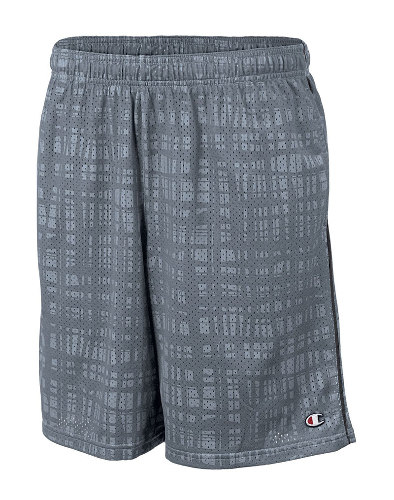 Champion Authentic Printed Men's Mesh Shorts With Pockets