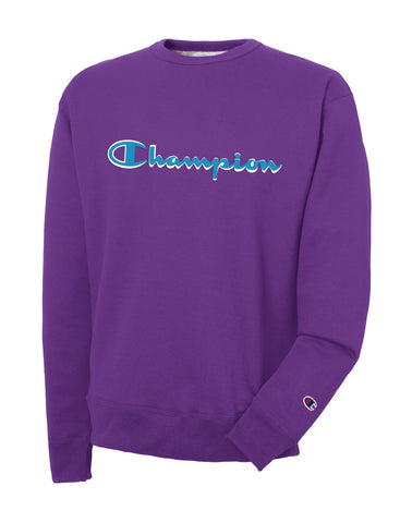 Champion Mens Powerblend Fleece Crew