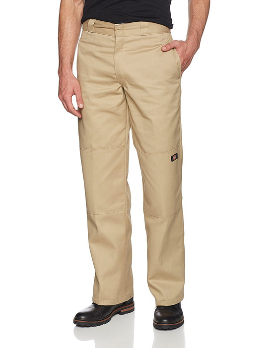 Dickies Mens Loose Fit Double-Knee Work Pant