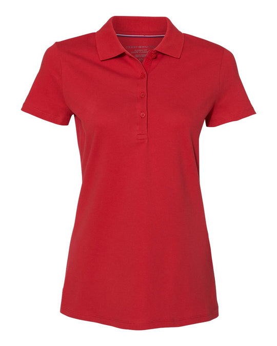 Tommy Hilfiger Womens Classic Fit Ivy Piqué Sport Shirt - 13H4534