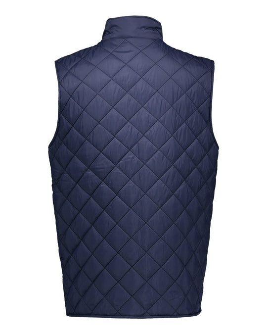 Weatherproof Mens Vintage Diamond Quilted Vest 207359, XL, Rosin