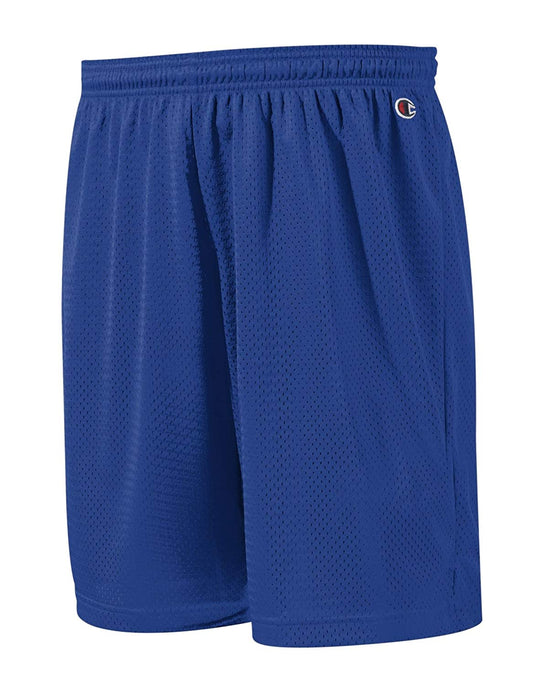 Champion Mens Pocketless Mesh 9 Shorts
