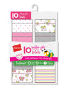 Hanes Toddler Girls EcoSmart Briefs 10-Pack