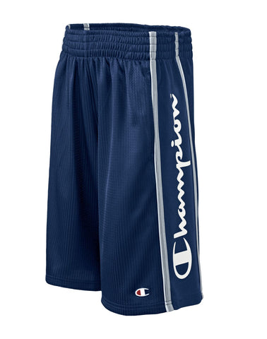 Champion Boys' Stripe Dazzle Shorts with Script Logo