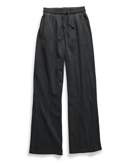 Champion Life Womens Vintage Dyed Fleece Wide Leg Pant