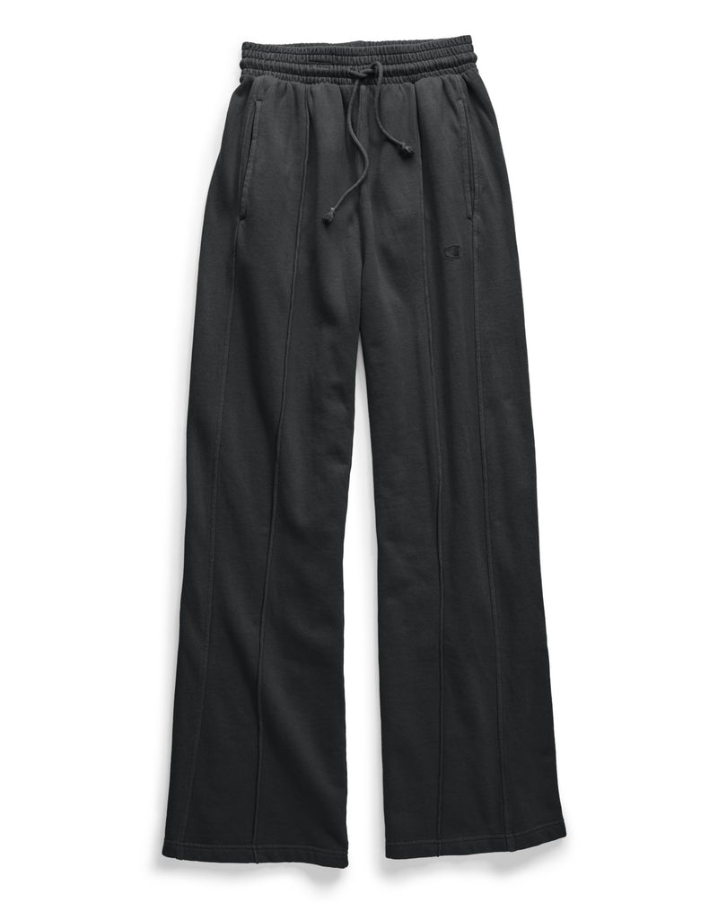 Champion Life Womens Vintage Dyed Fleece Wide Leg Pant