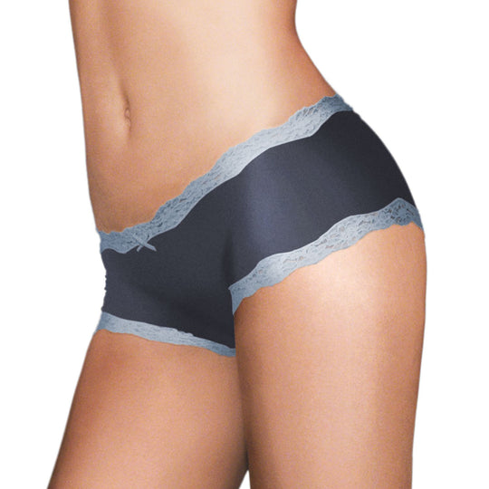 Maidenform Women`s Cheeky Cotton Scalloped Lace Hipster