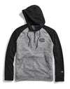 Champion Mens Stadium Fleece Quarter Zip Hoodie