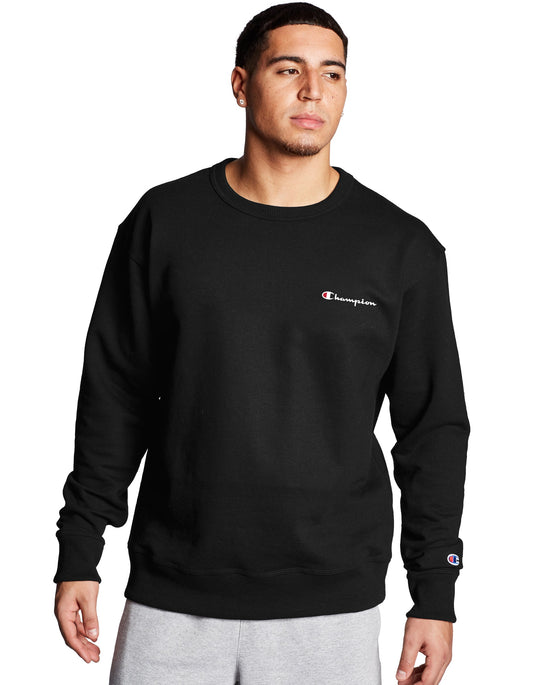 Champion Mens Powerblend Fleece Crew