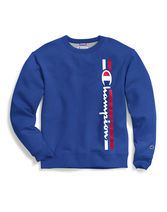 Champion Mens Powerblend Fleece Crew
