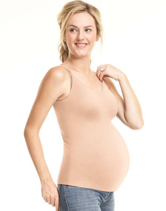 Playtex Womens Nursing Wirefree Cami with Built-in Shelf Bra