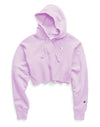 Champion Life Womens Reverse Weave Cropped Cut Off Pullover Hoodie