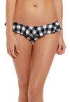 Freya Womens Totally Check Italini Bikini with Frill
