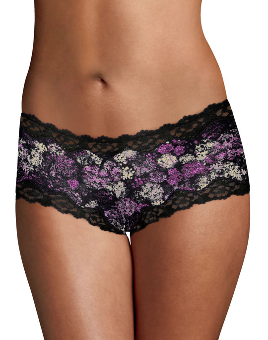 Maidenform Women`s Cheeky Scalloped Lace Hipster
