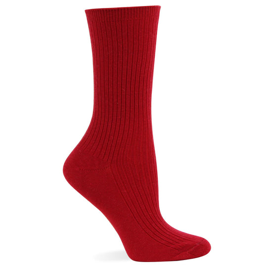 Hot Sox Womens Cashmere Light Rib Sock