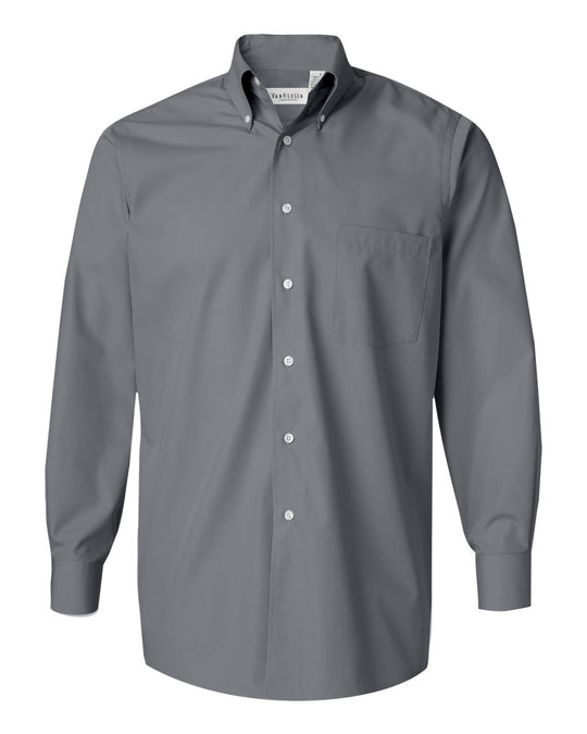 Van Heusen Mens Silky Poplin Shirt
