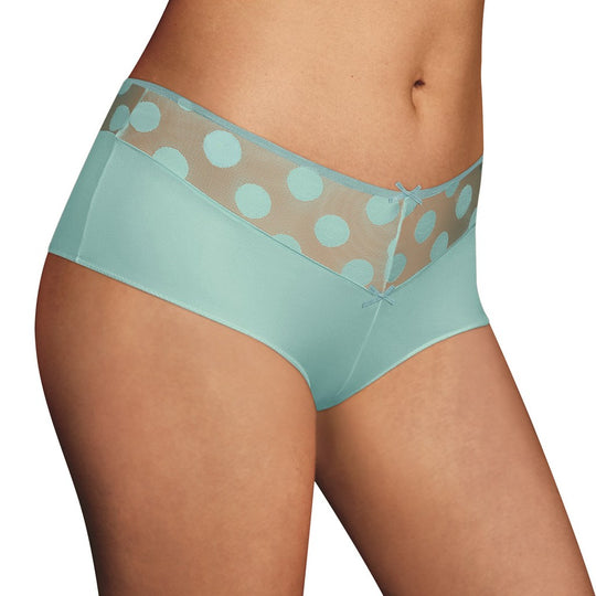 Maidenform Women`s Cheeky Scalloped Lace Hipster