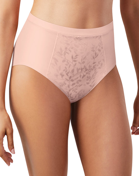 Bali Womens Tummy Panel Hi Cut Brief 2-Pack